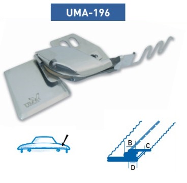 Приспособление UMA-196 25-12 мм М